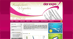 Desktop Screenshot of darexpo.com